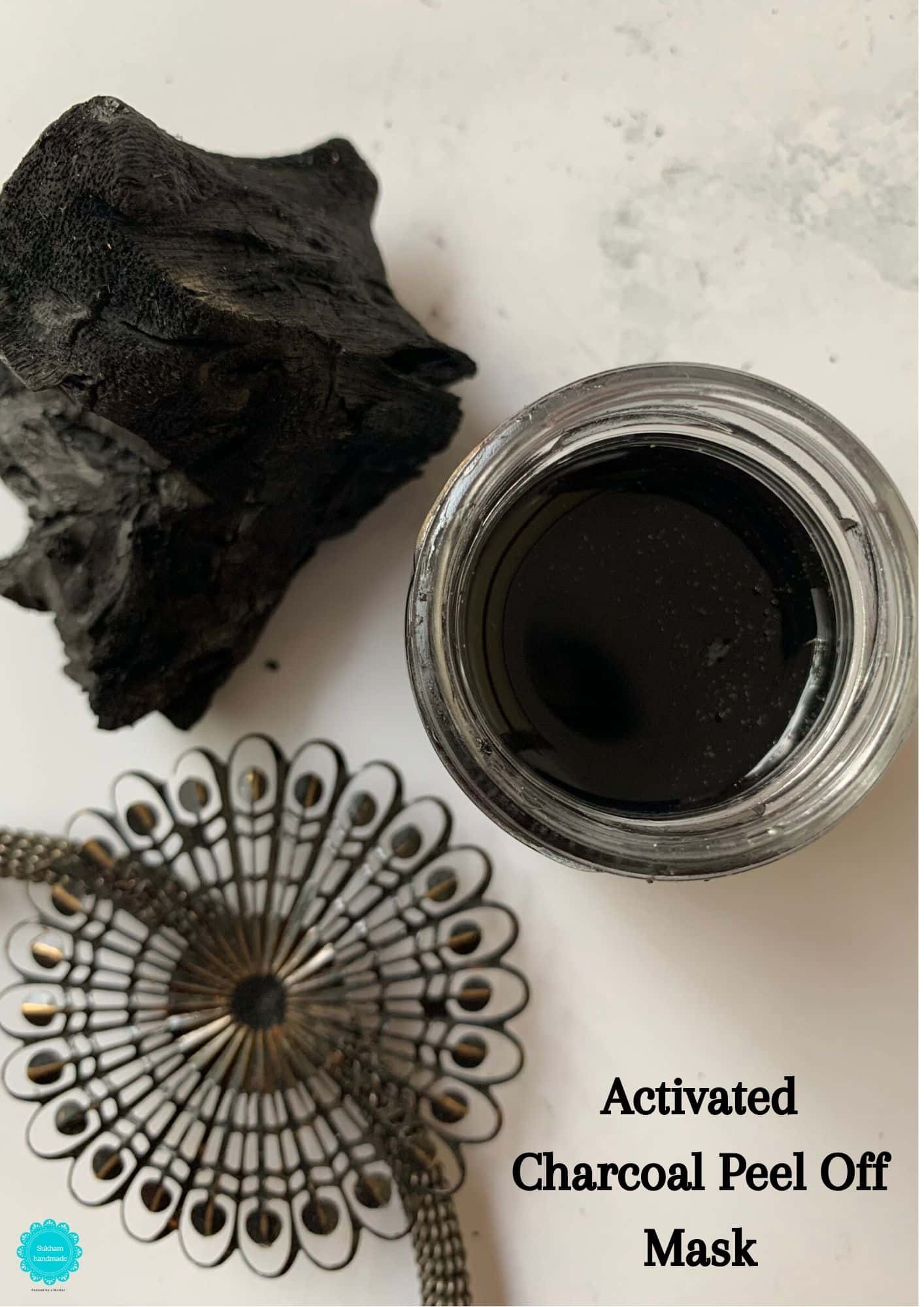 Charcoal peel off mask
