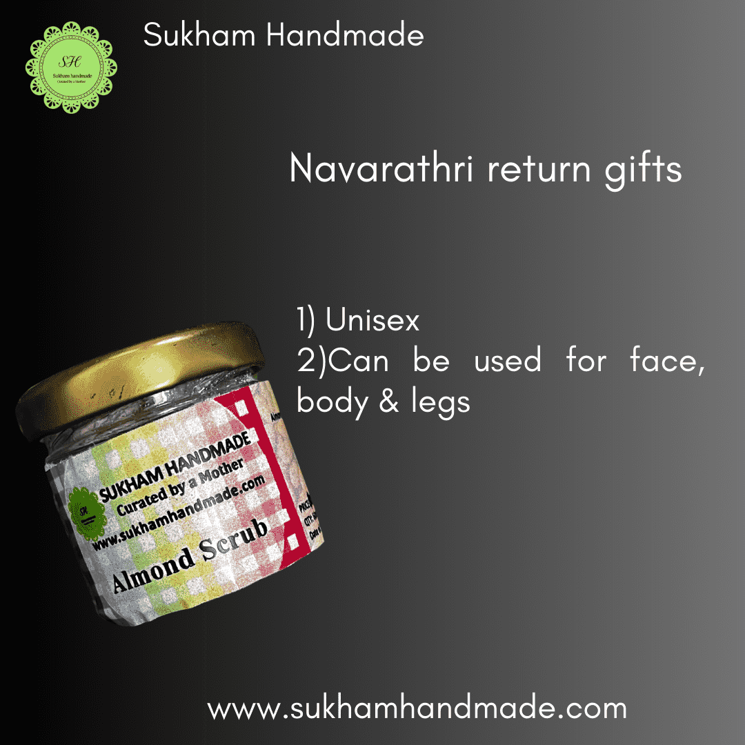Almond scrub- gift pack