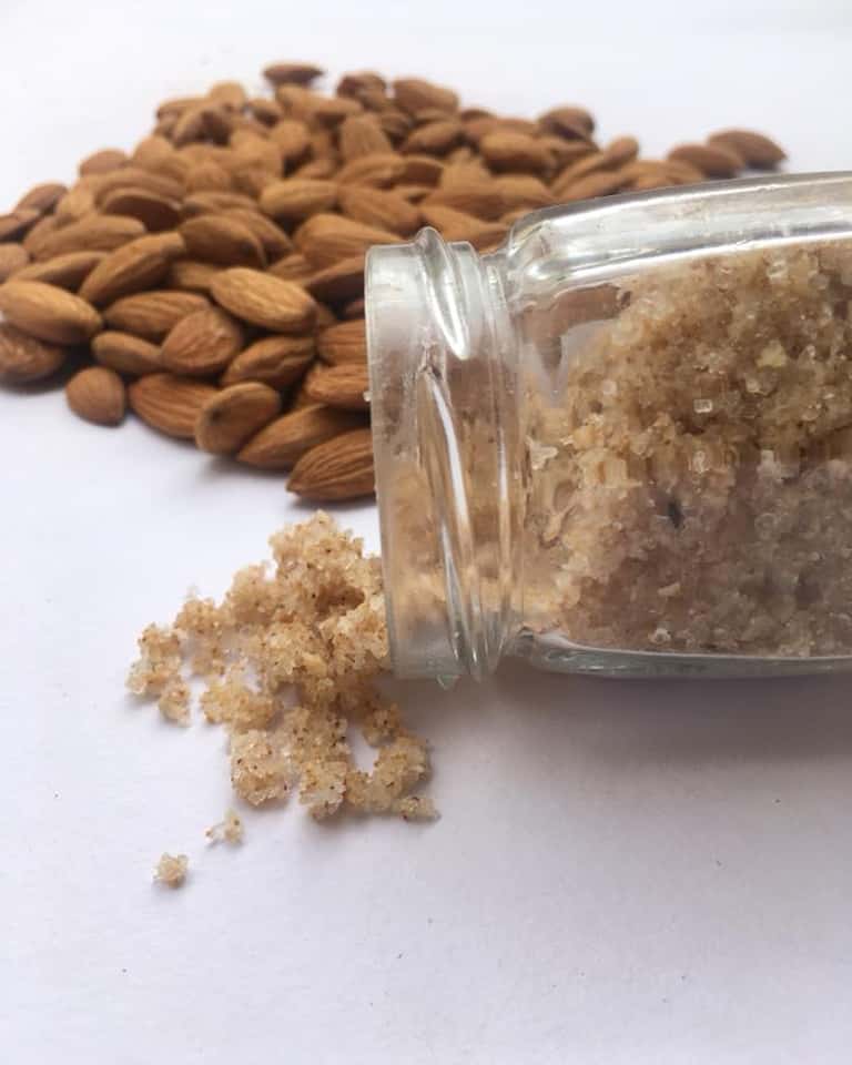 Almond scrub