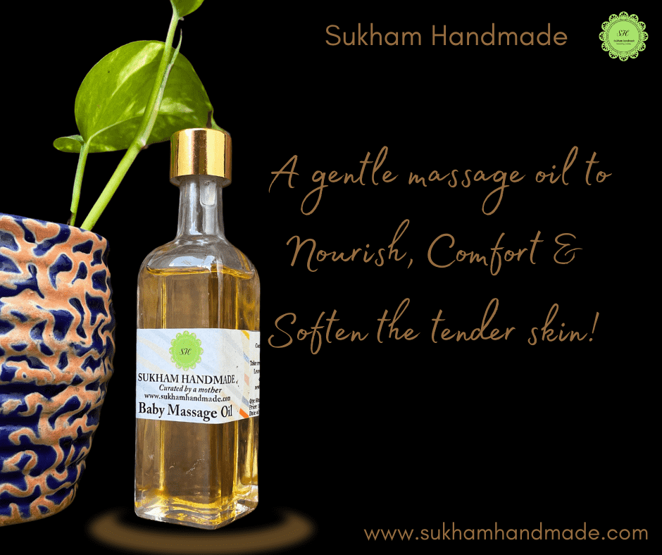 Baby massage oil