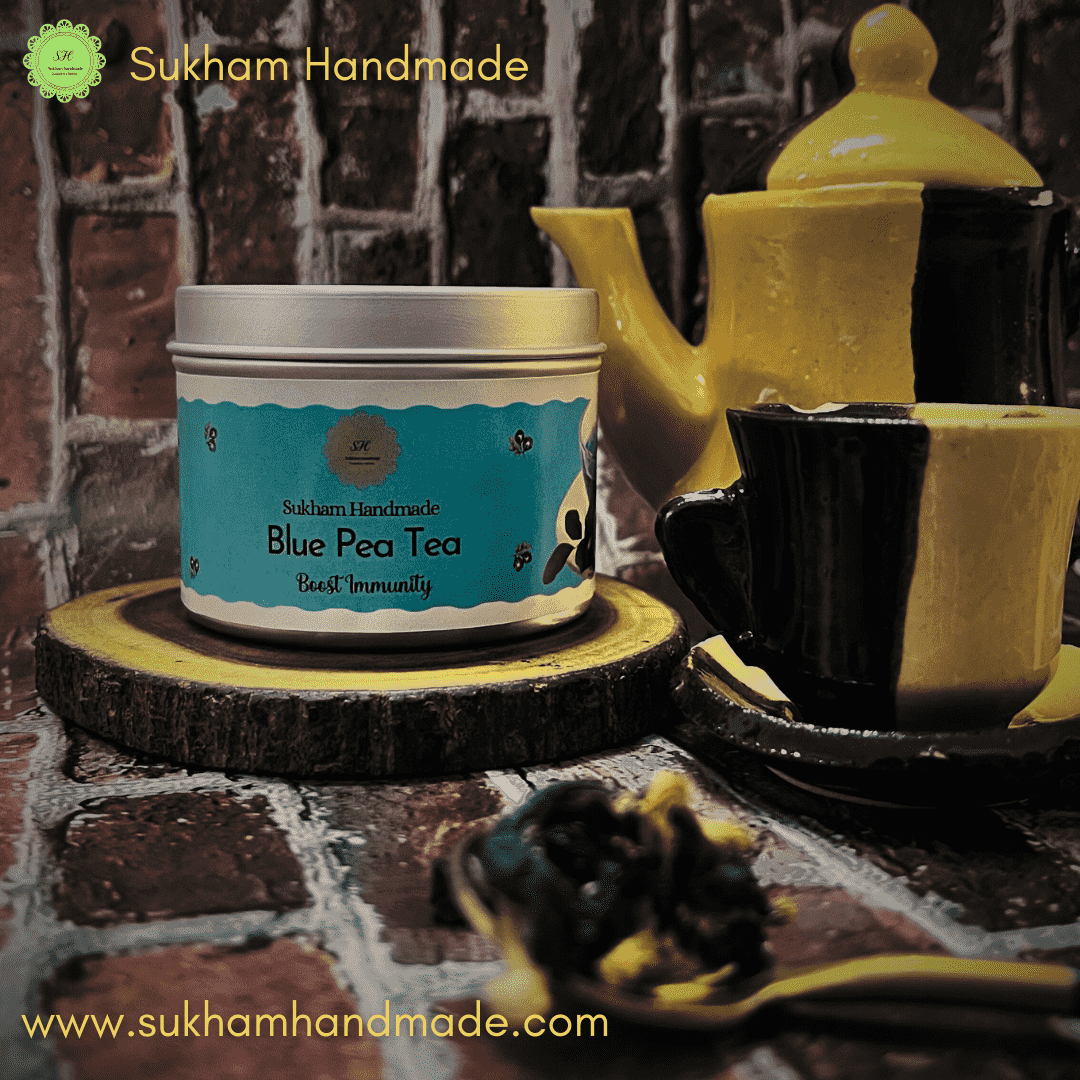 Blue pea tea