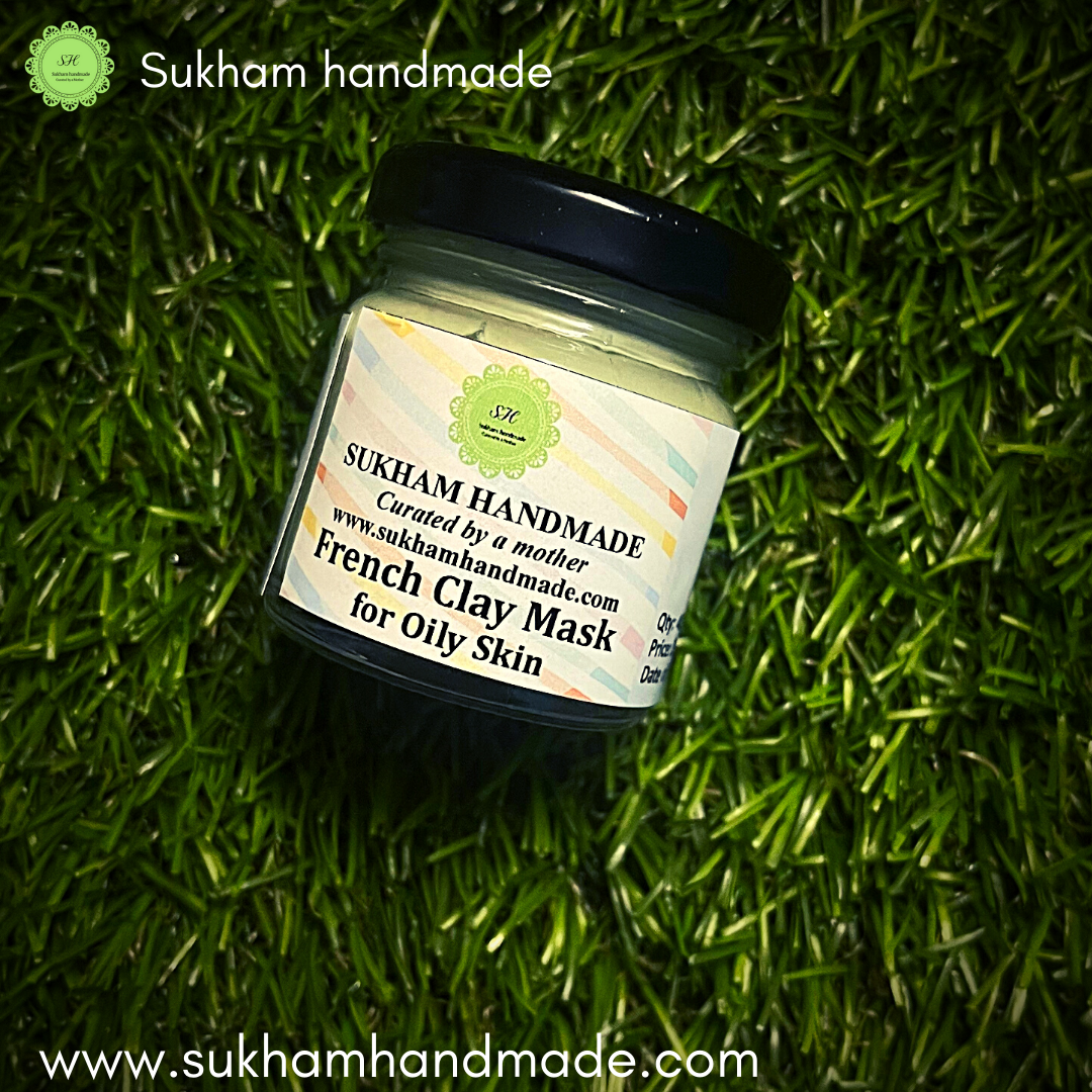 French clay mask for oily skin