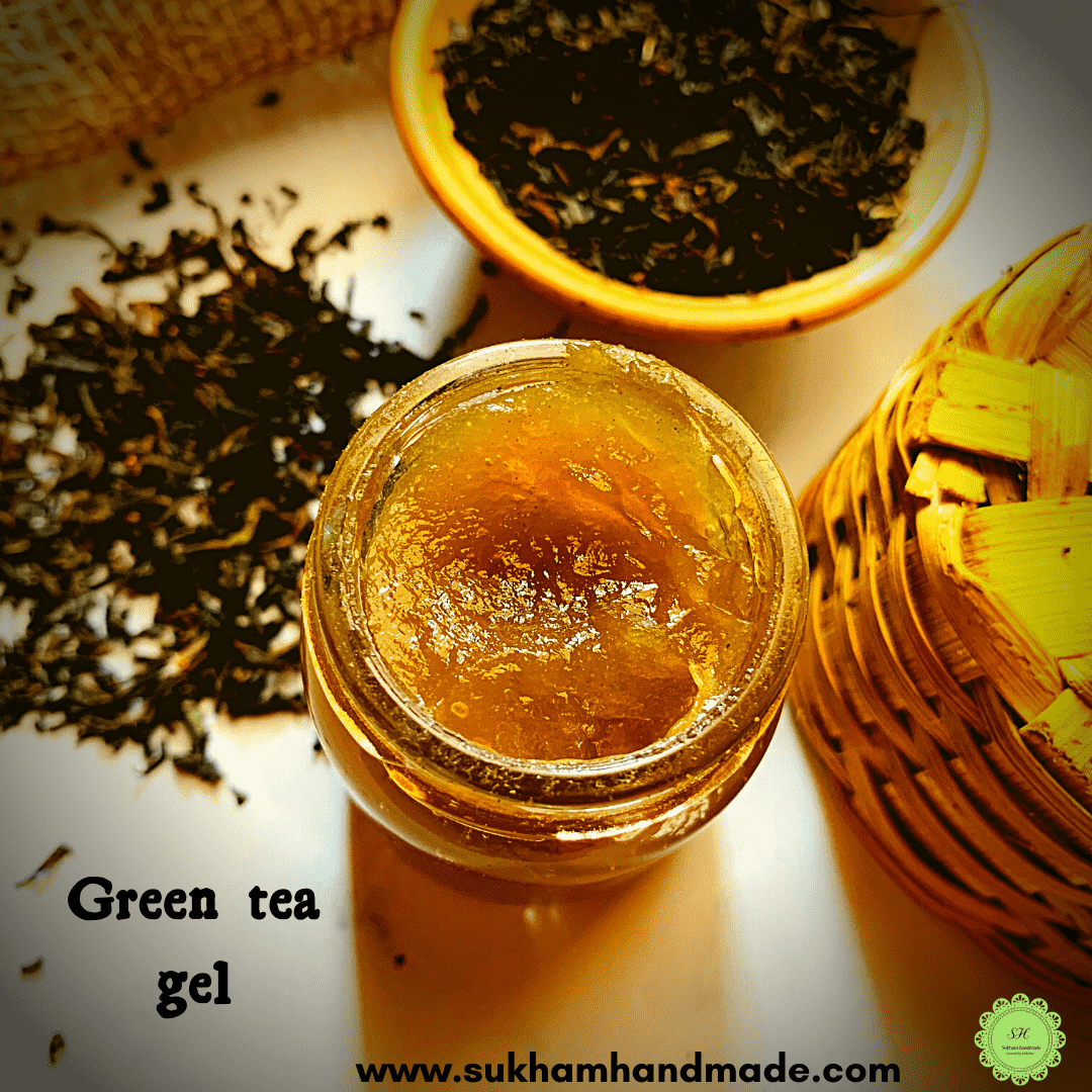 Green tea gel