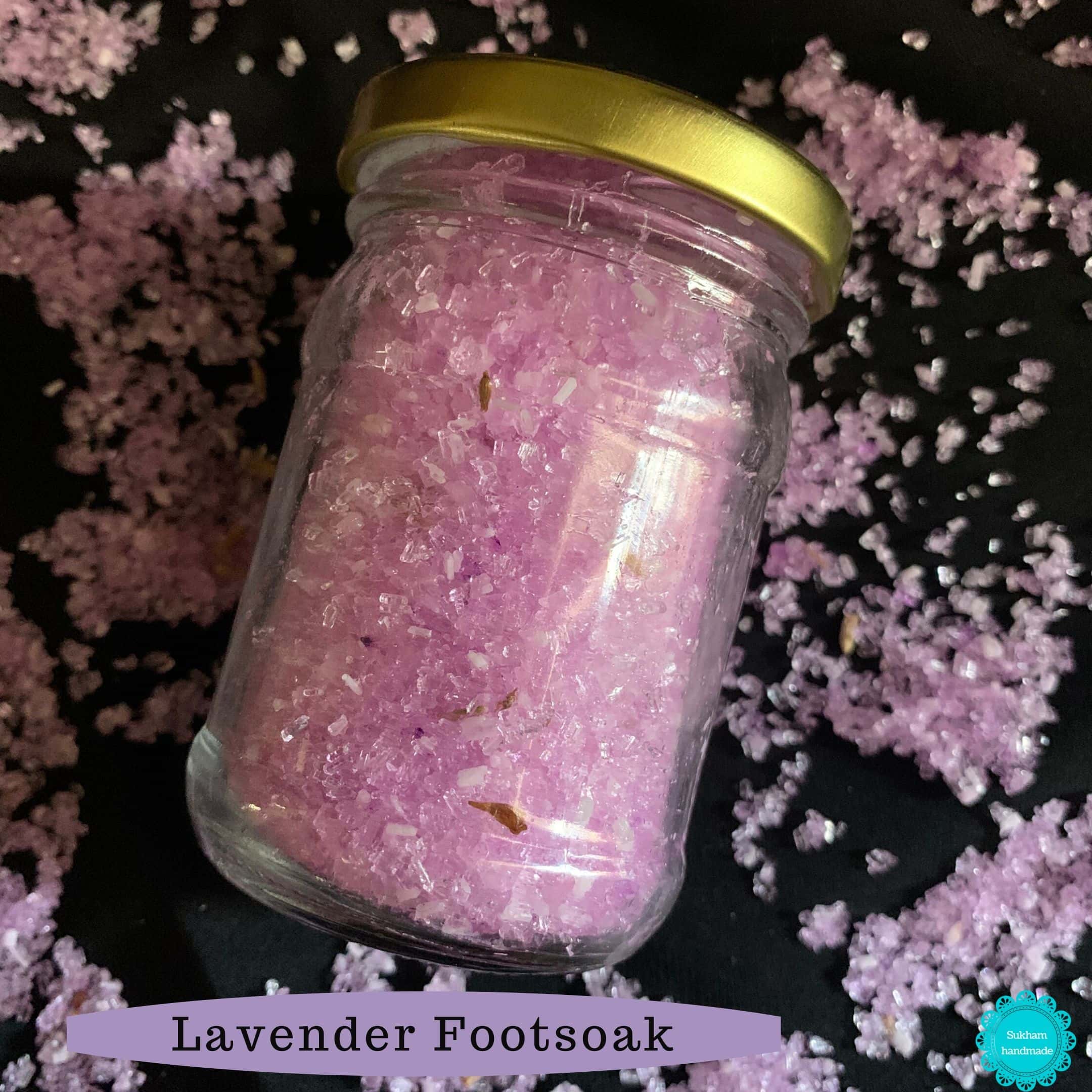 Lavender Epsom Salt Footsoak