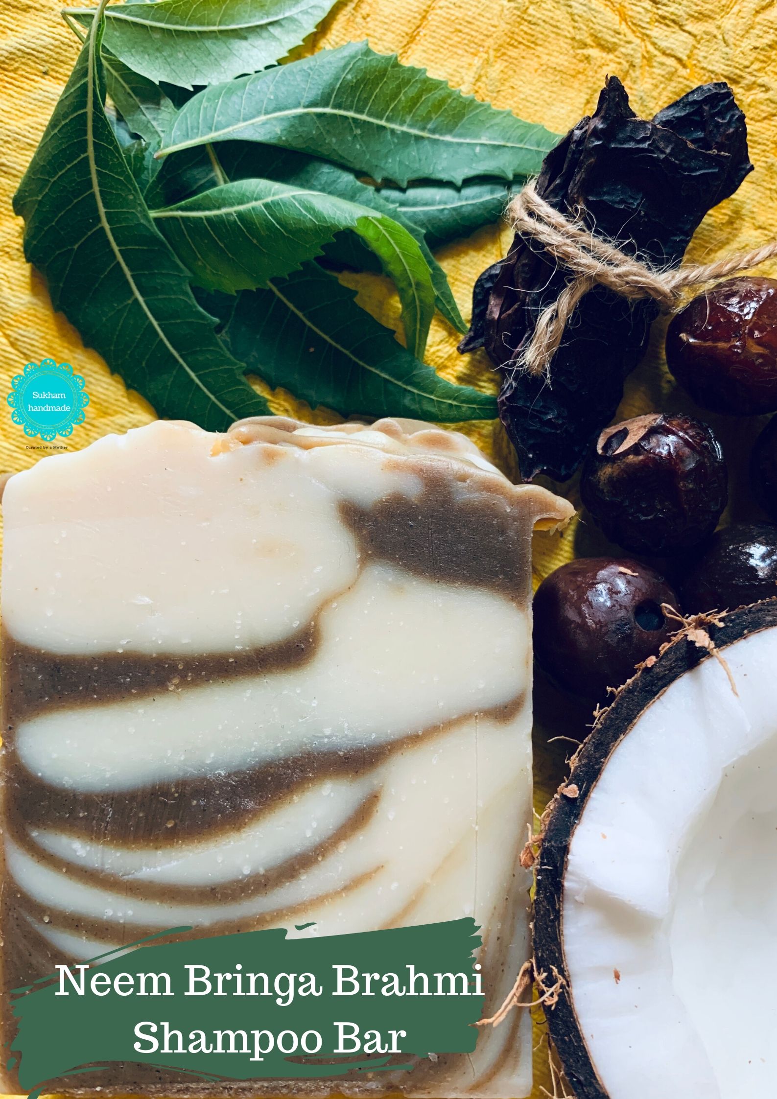 Shampoo Bar- Neem Bringa Brahmi