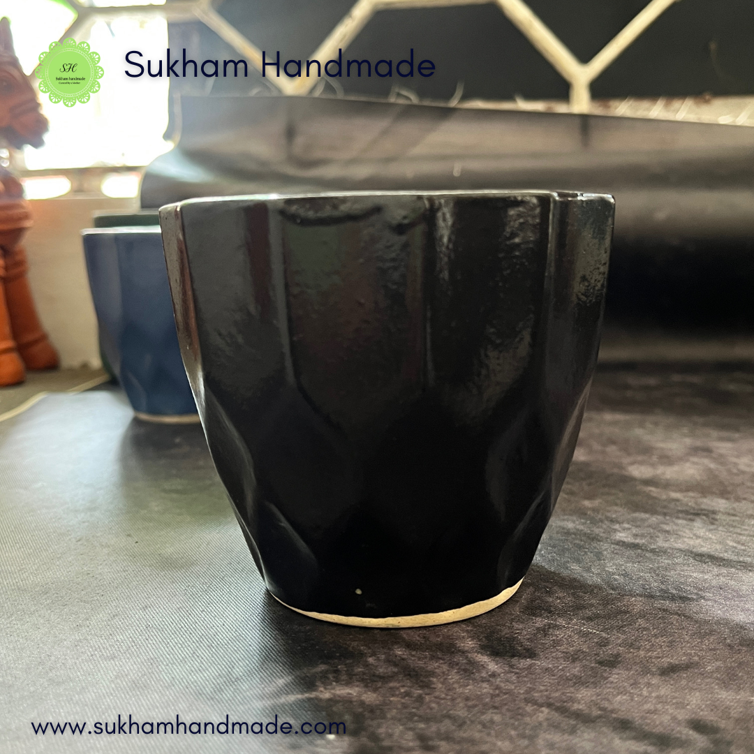 Ceramic Planter - Black