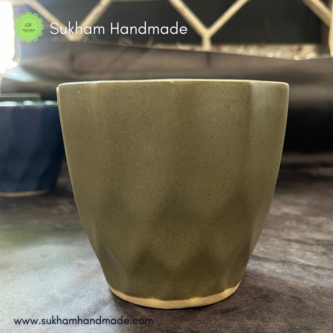 Planter matte Brown