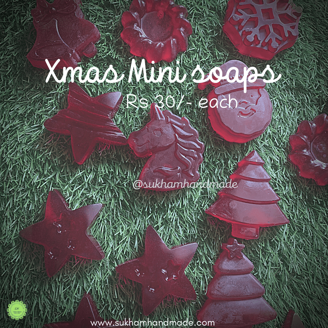 Xmas Mini soaps