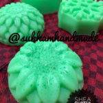 Shea butter soap for better body cooling and freshness