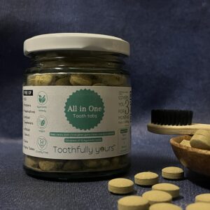 All in one tooth tablets