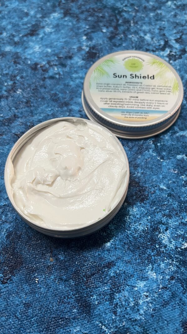 sun shield cream for skincare